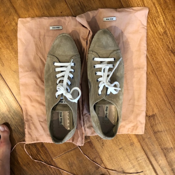 Miu Miu Platform Espadrilles - Picture 3 of 8